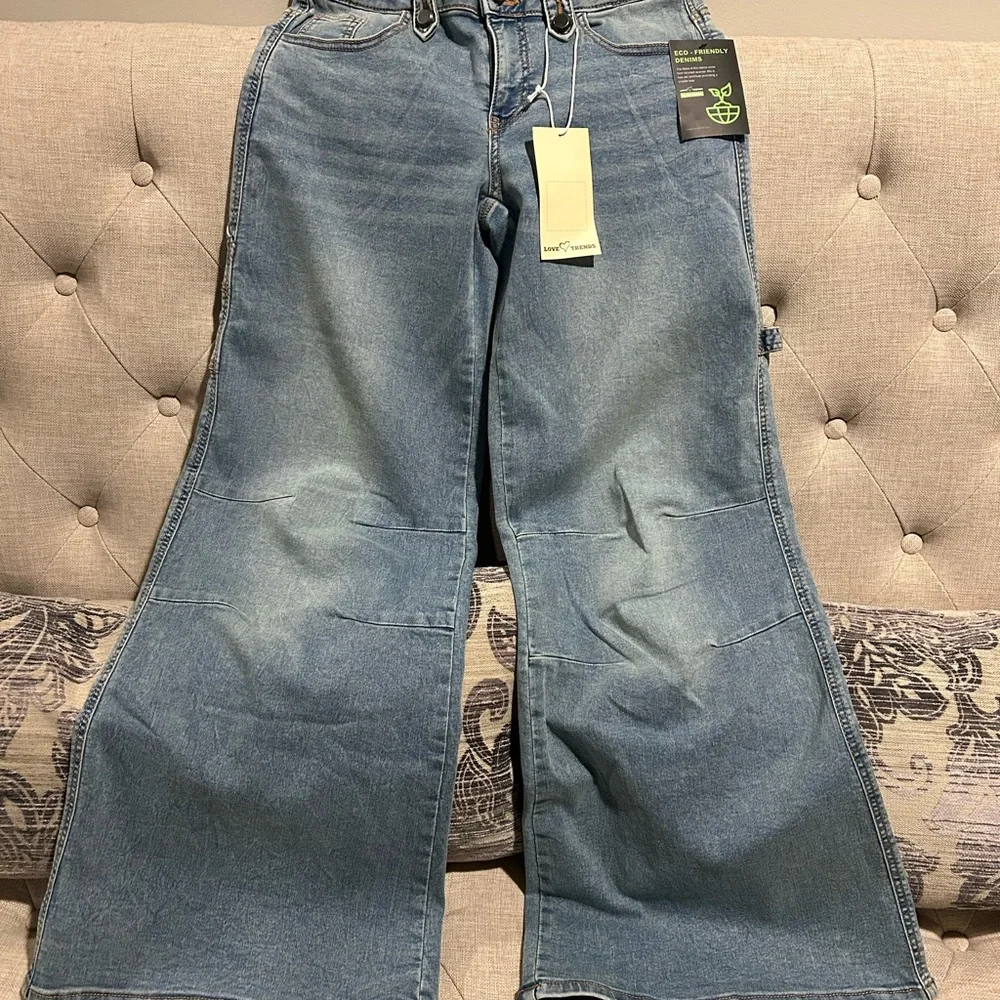 Love Denim Flare Jeans in Light Blue - Picture 8 of 10